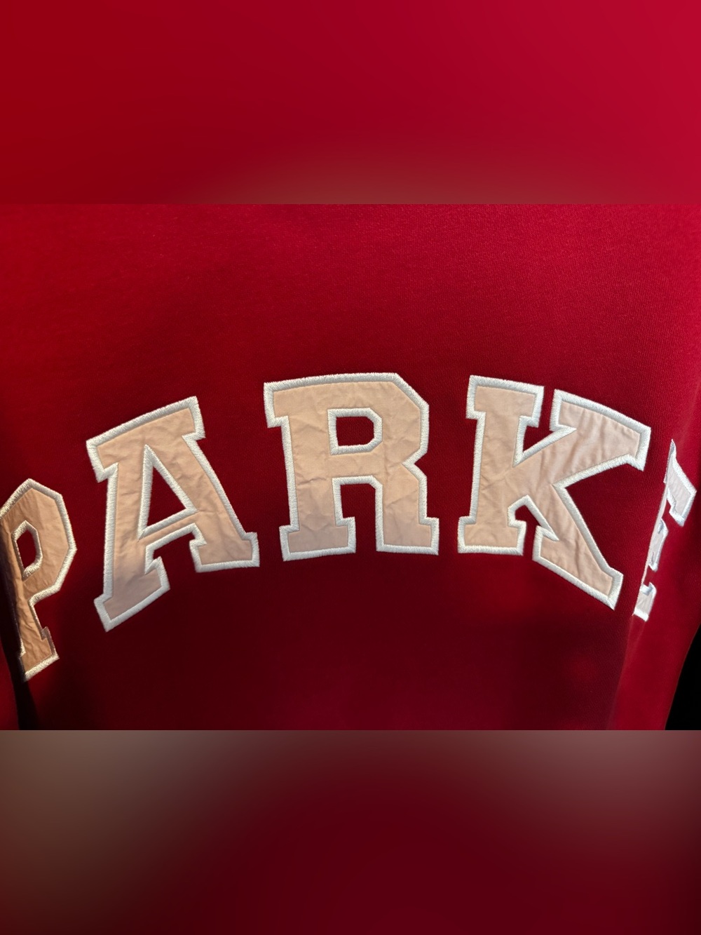 PARKE Valentine’s Varsity Mockneck - Picture 8 of 8